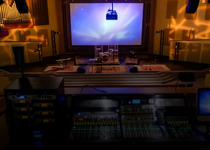 Audio-Visual system  installation